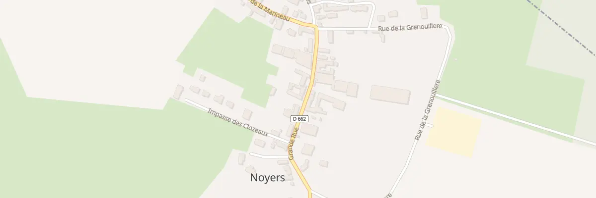 Plan du 13B Gr Grande Rue à Noyers