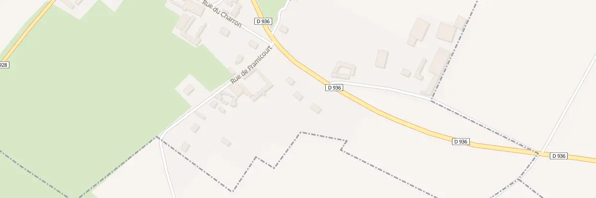Plan du 8 Rue d’Oisemont au Translay