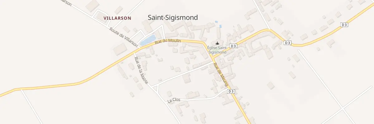 Plan du 4 Rue du Château à Saint-Sigismond