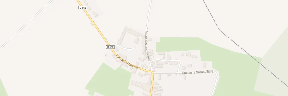 Plan du 6 Rte des Deux Haies à Noyers