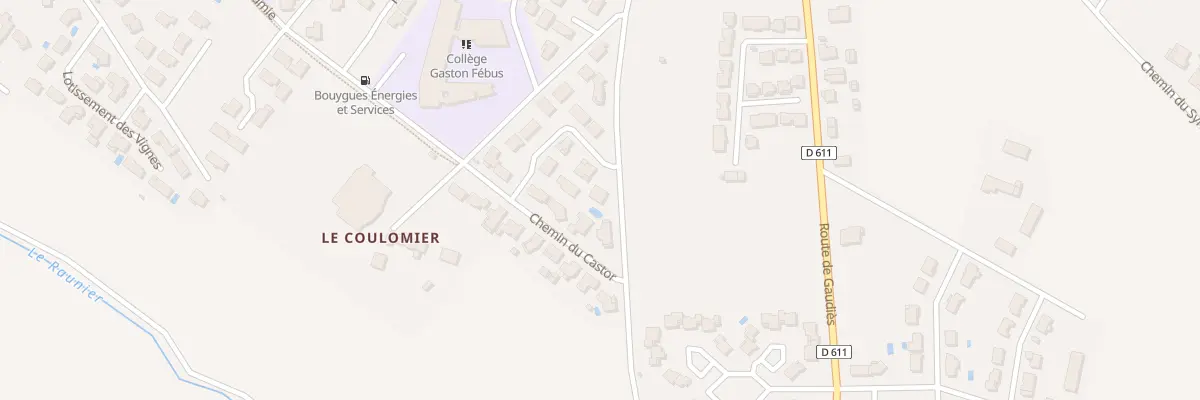 Plan du 16 Che Canto Laouzeta à Mazères