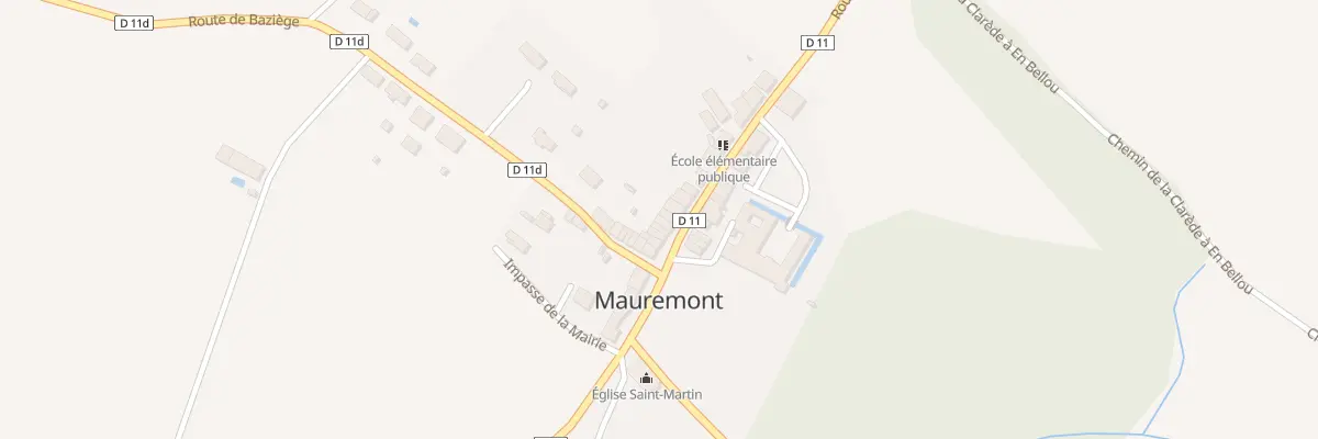 Plan du 17 Rue Principale à Mauremont