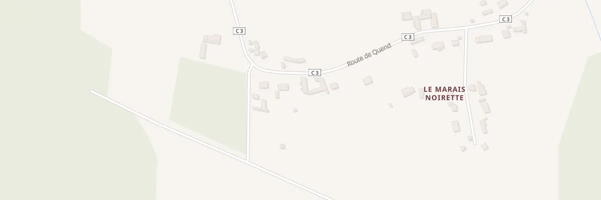 Plan du 13B Rte de Quend à Villers-sur-Authie