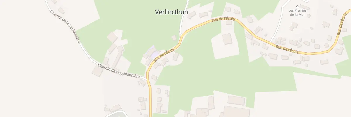 Plan du 22 Rue de l’Ecole à Verlincthun