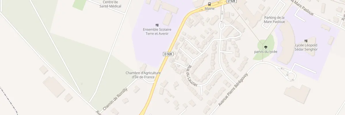 Plan du 14 All du Chaumier à Magnanville