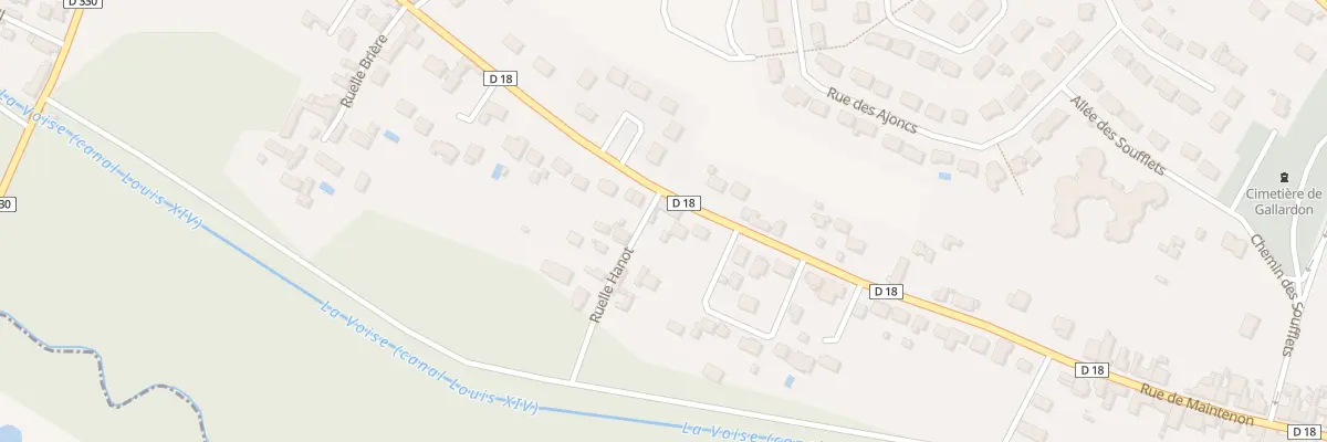 Plan du 61 Rue de Maintenon à Gallardon