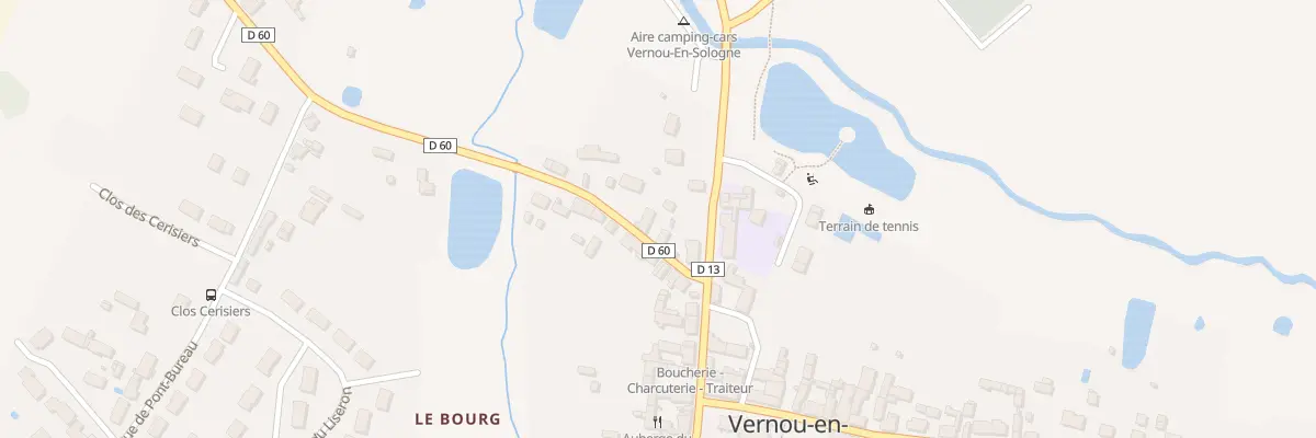 Plan du 3 Rue de Chambord à Vernou-en-Sologne