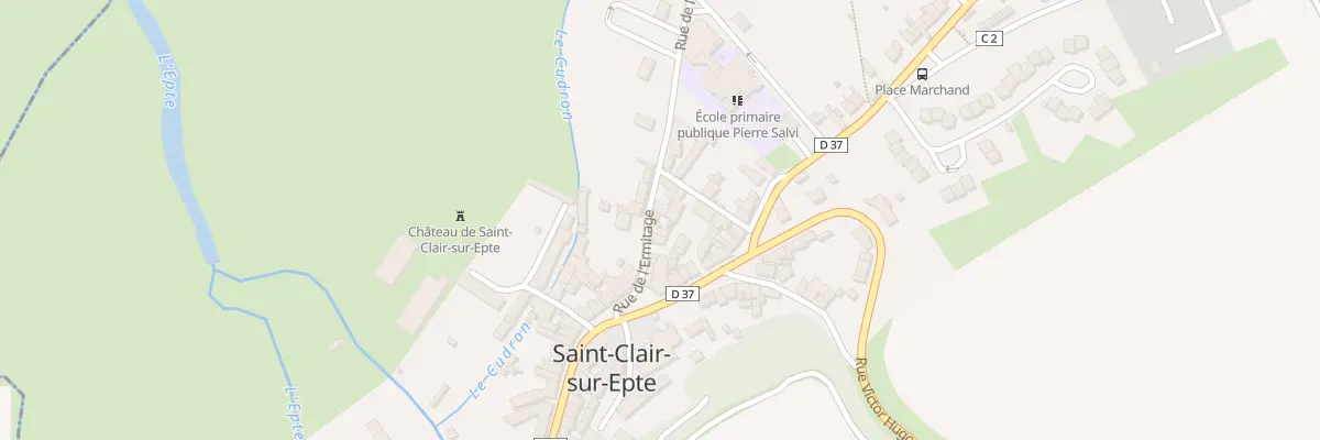 Plan du 8 Rue de l’Ermitage à Saint-Clair-sur-Epte