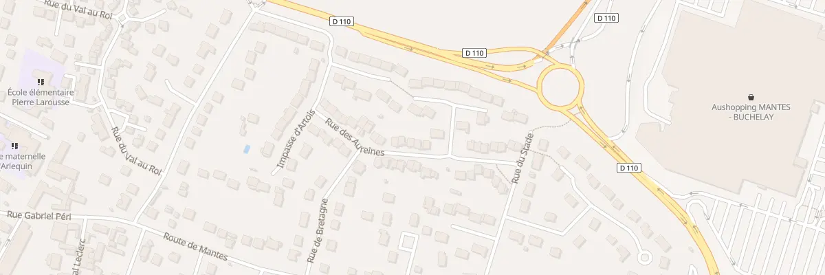 Plan du 24 Rue des Aureines à Buchelay