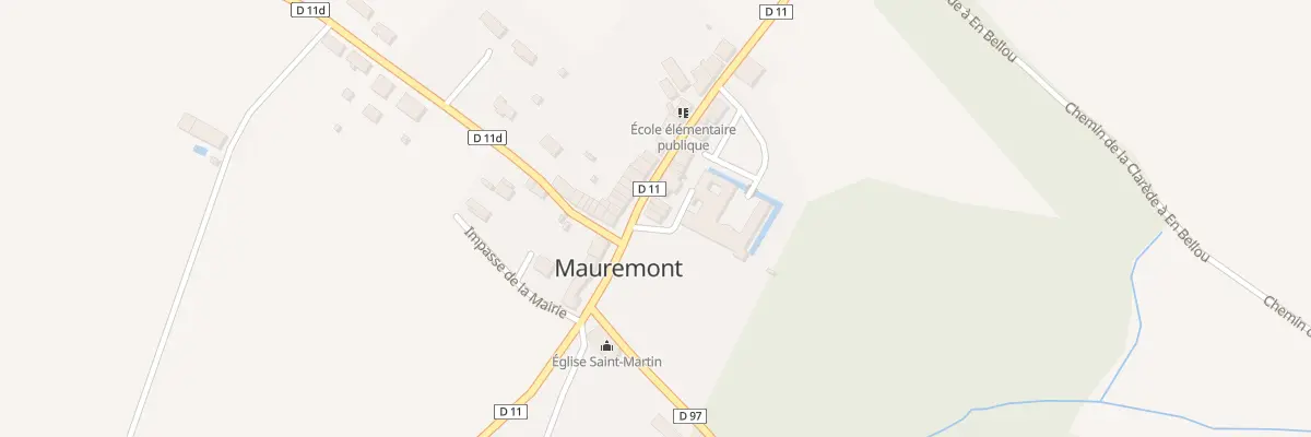 Plan du 2 Rue Principale à Mauremont