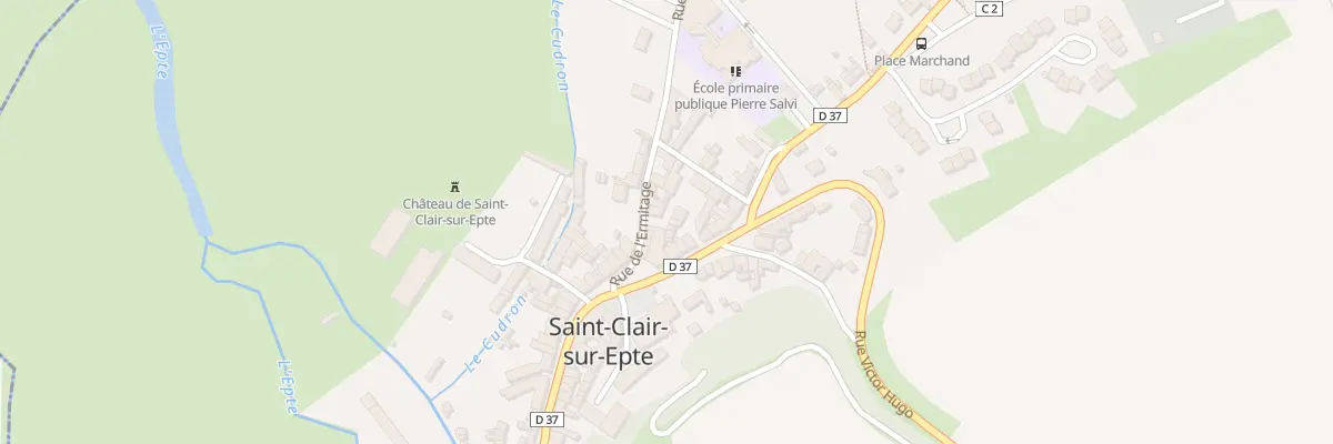 Plan du 6 Pl Rollon à Saint-Clair-sur-Epte