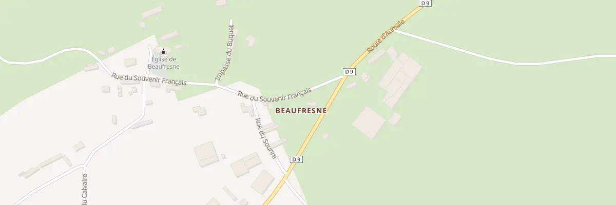 Plan du 5128 Beaufresne à Haudricourt