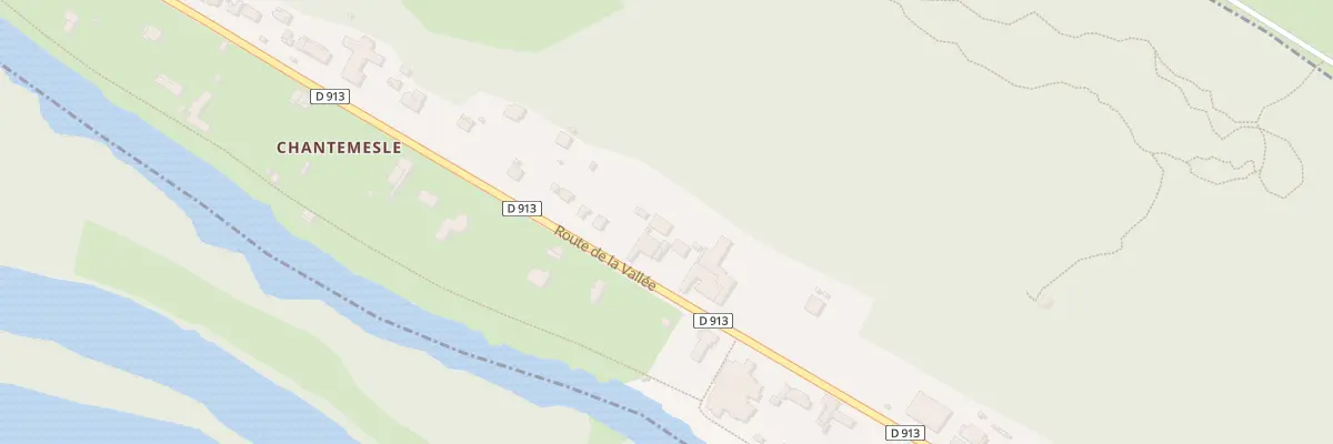 Plan du 42 Rte de la Vallée à Haute-Isle