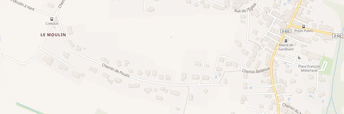 Plan du 21 Che de Pouzic à Gardouch