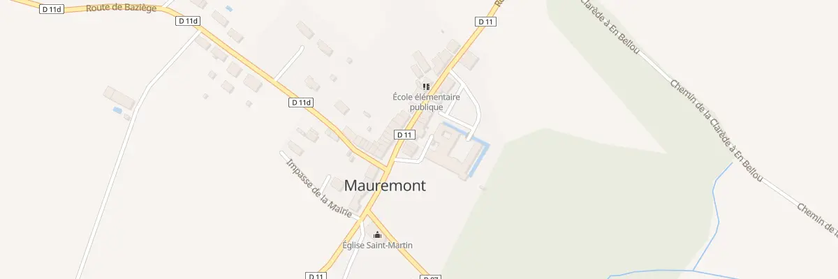 Plan du 8 Rue Principale à Mauremont