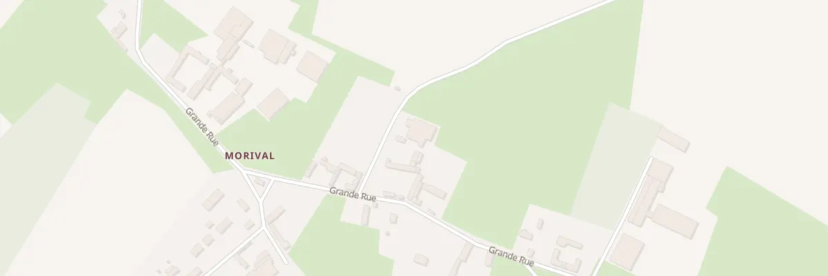 Plan du 12 Gr Gde Rue Morival à Vismes