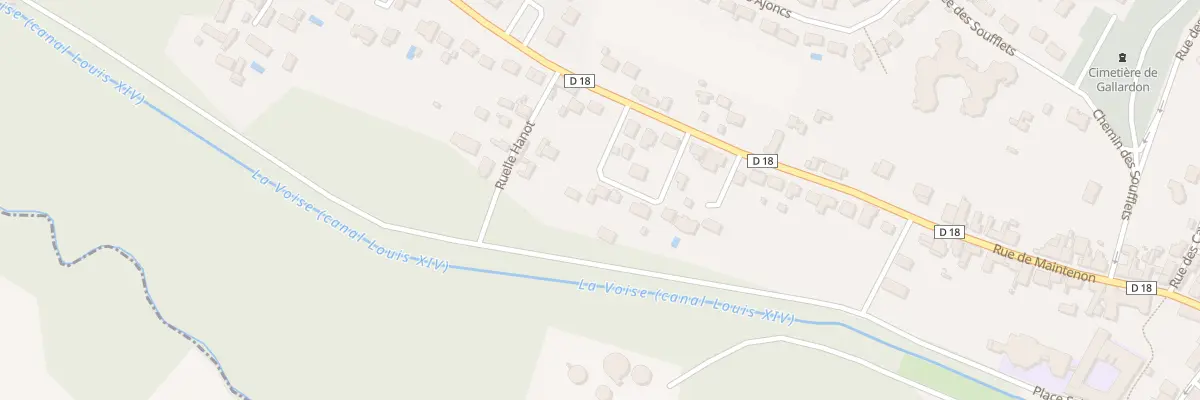 Plan du 57 Rue de Maintenon à Gallardon
