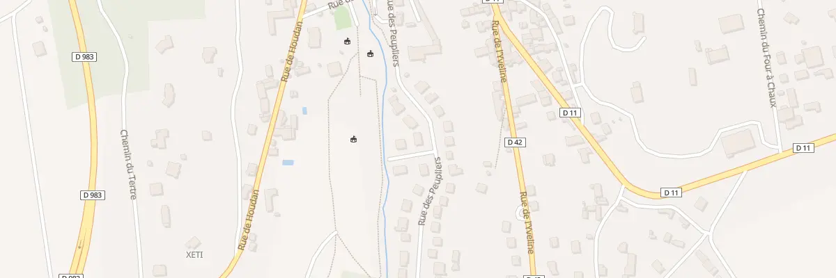 Plan du 3 Rue des Peupliers à Septeuil
