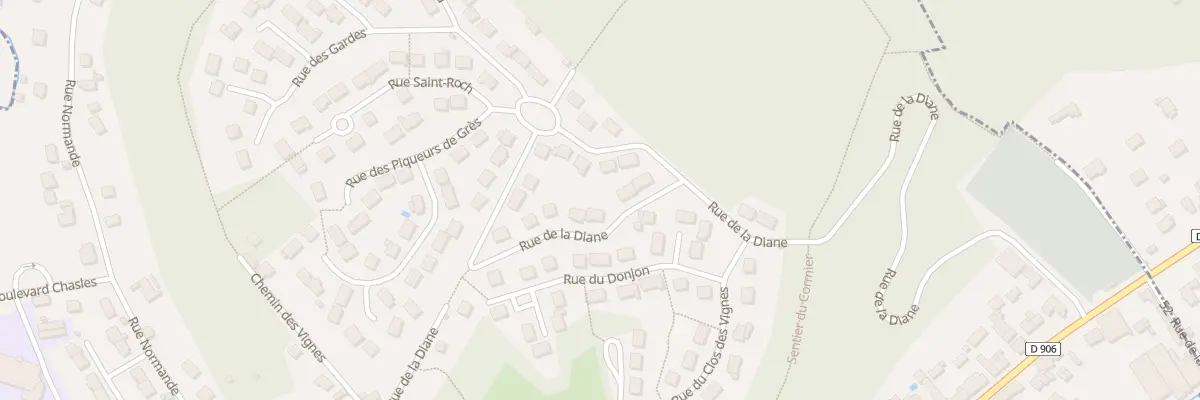 Plan du 23 Rue de la Diane à Épernon