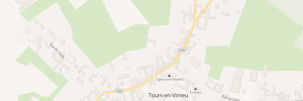 Plan du 15 Rue Centrale à Tours-en-Vimeu