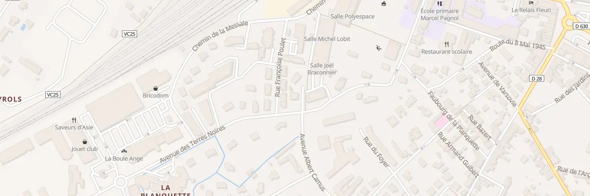 Plan du 4 Av des Terres Noires à Saint-Sulpice-la-Pointe