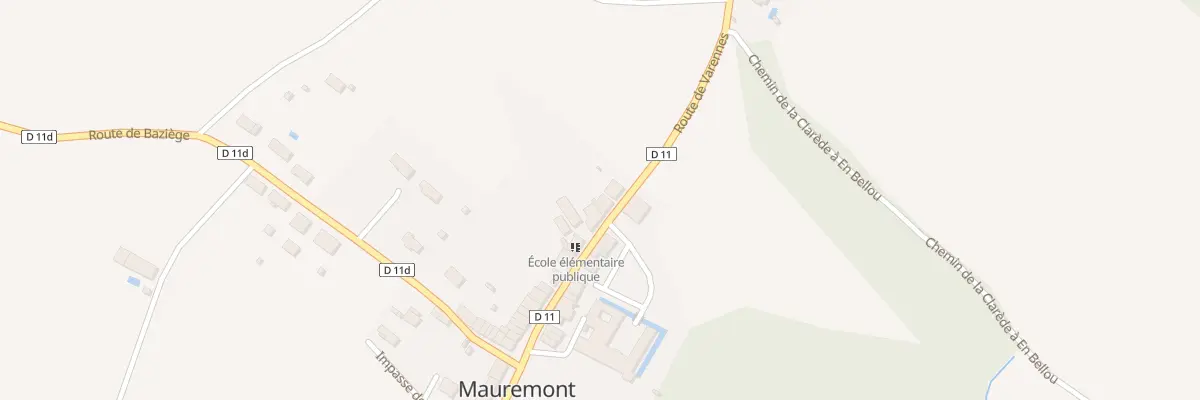 Plan du 39 Rue Principale à Mauremont