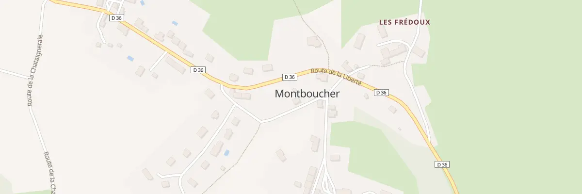 Plan du 5036 Le Bourg à Montboucher