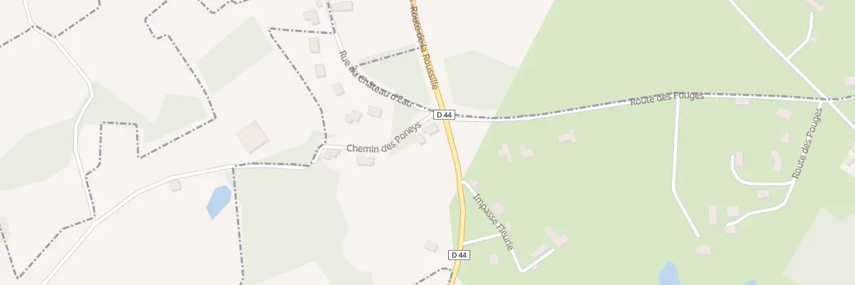 Plan du 5 Rue du Château d’Eau à Saint-Mexant
