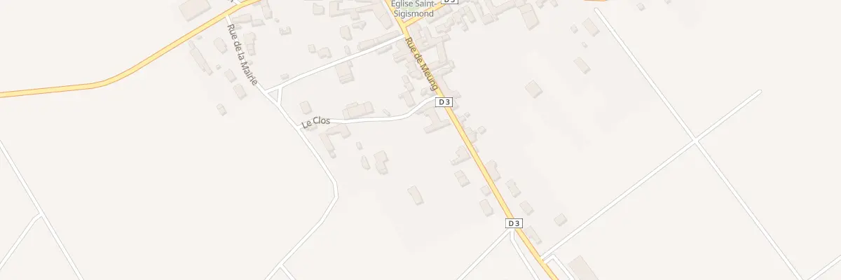 Plan du 14B Rue de Meung à Saint-Sigismond