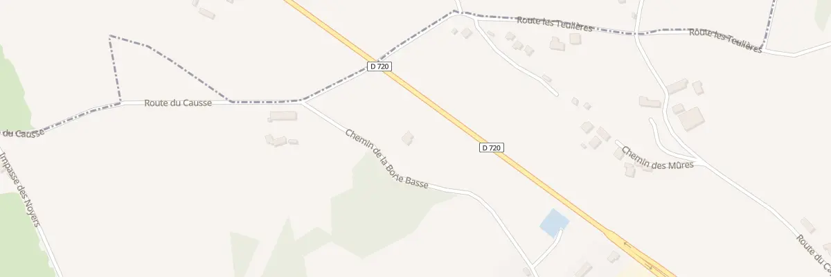Plan du 5207F Teulieres à Saint-Michel-de-Bannières