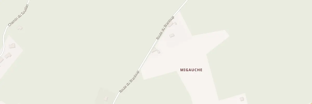Plan du 214 Migauche à La Ferté-Saint-Cyr