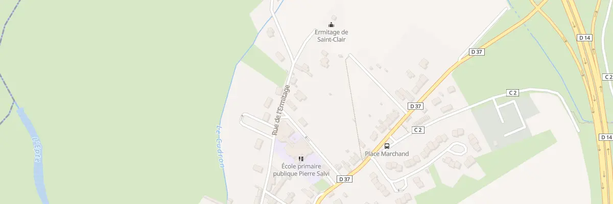 Plan du 30 Rue de l’Ermitage à Saint-Clair-sur-Epte
