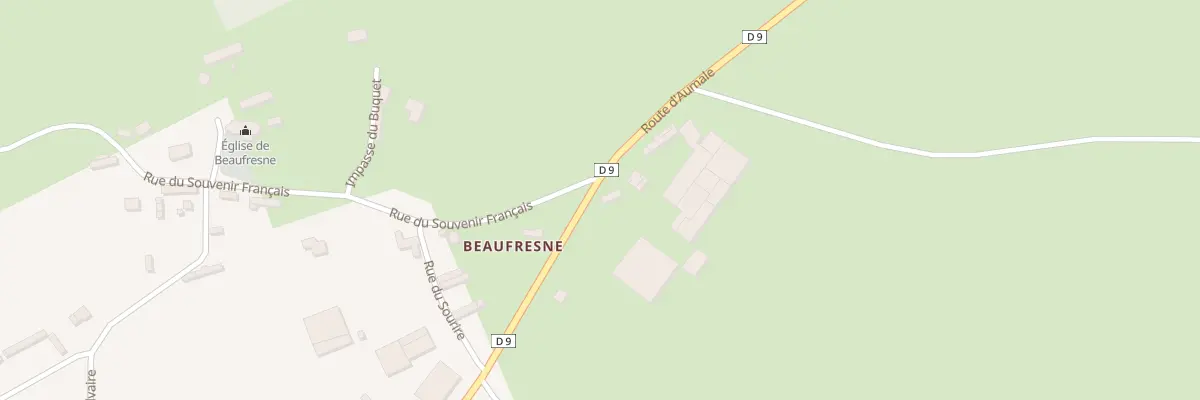 Plan du 159 Rte d’Aumale Beaufresne à Haudricourt
