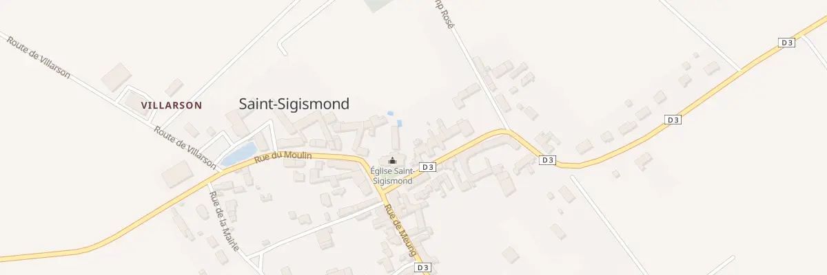 Plan du 5047 Le Bourg à Saint-Sigismond