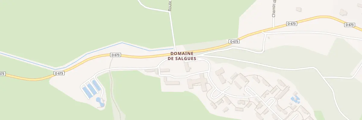 Plan du 5302F Domaine de Salgues à Alvignac