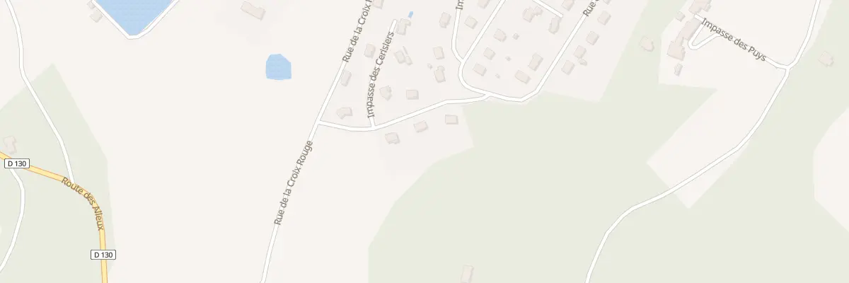 Plan du 106 Rue des Chataigniers à Favars