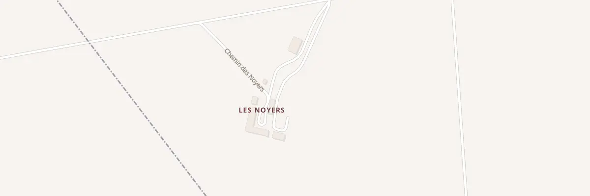 Plan du 5051 Les Noyers à Bretagne
