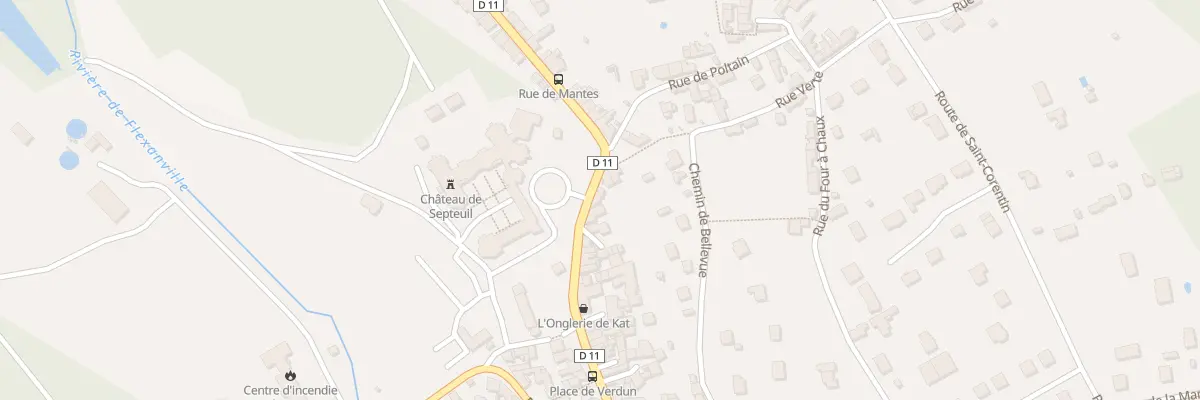 Plan du 18 Rue de Mantes à Septeuil