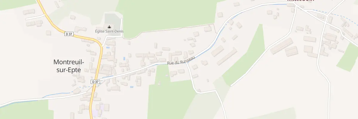 Plan du 23 Rue du Ruisseau à Montreuil-sur-Epte