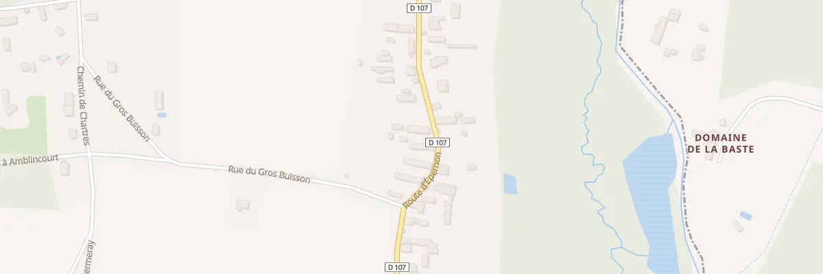 Plan du 32 Rte d’Epernon à Hermeray