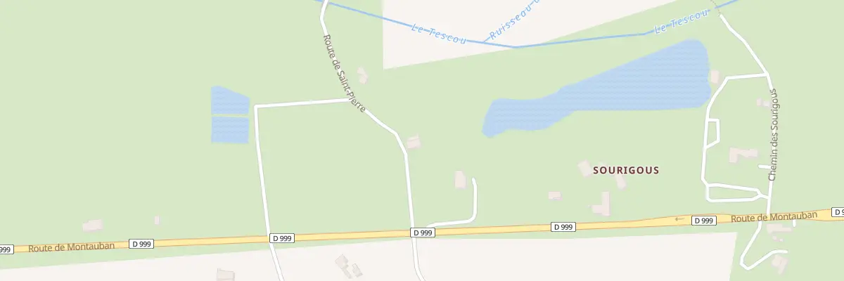 Plan du 88 Rte de Saint-Pierre à Salvagnac