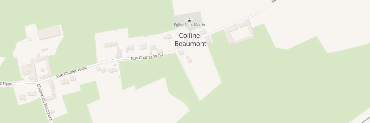 Plan du 495 Rue Charles Héno à Colline-Beaumont