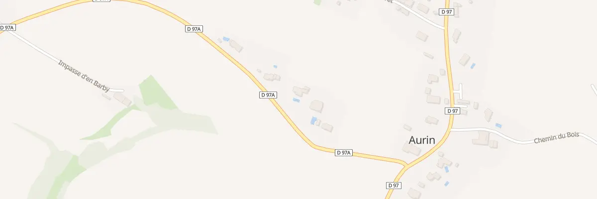 Plan du Moulin à Aurin