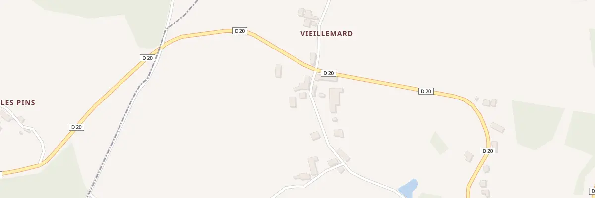 Plan du 12 Vieillemard à Meilhards