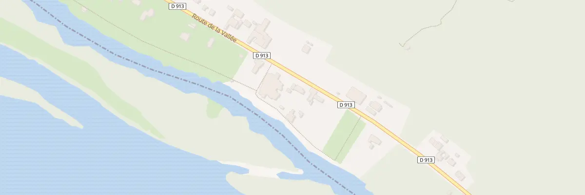 Plan du 35 Rte de la Vallée à Haute-Isle
