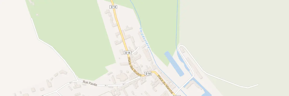 Plan du 136 Le Village à Mainneville