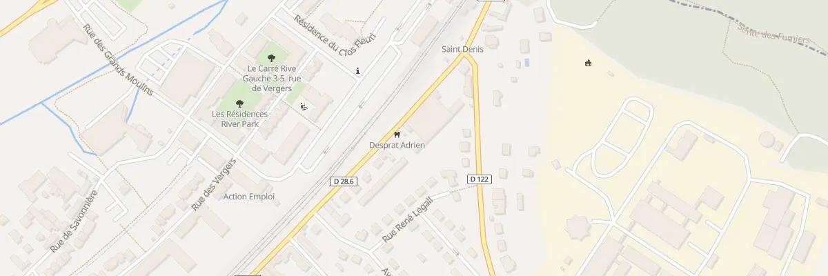 Plan du 15 Rue Saint Denis à Épernon