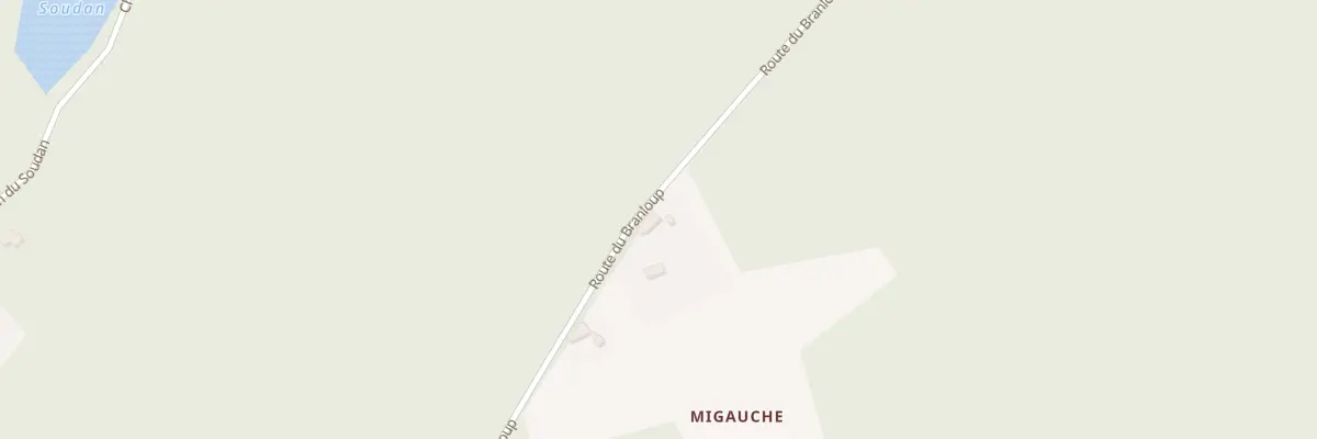 Plan de Migauche à La Ferté-Saint-Cyr