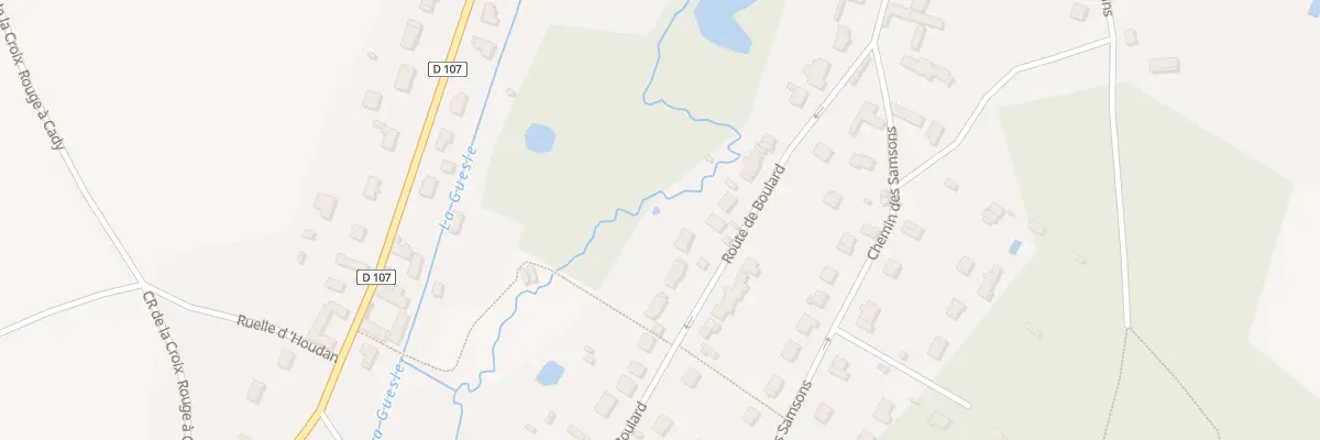 Plan du 20 Rte de Boulard à Raizeux