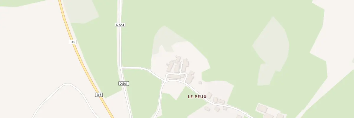 Plan du 6 Le Peux à Fleurat